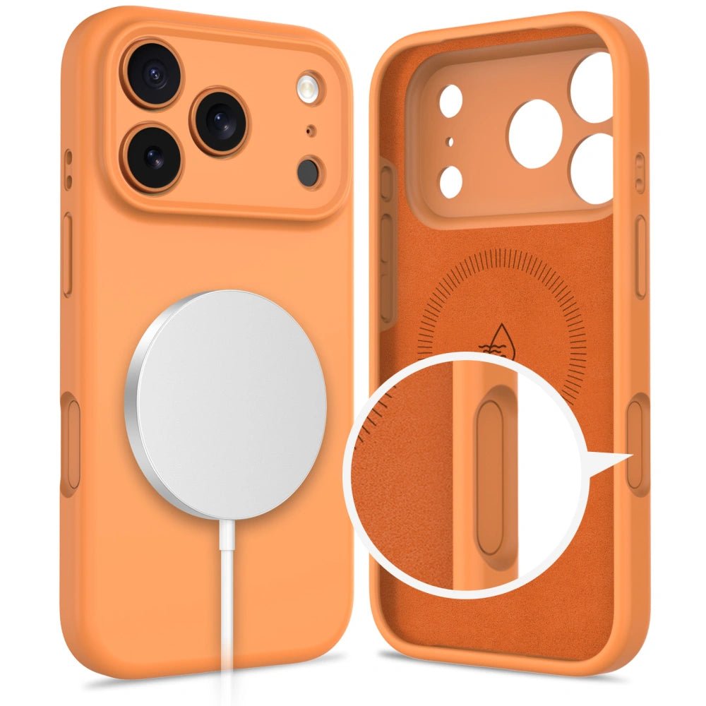 Tech - Protect iPhone 17 Pro - Silicone MagSafe - Θήκη Σιλικόνης - Cosmic Orange