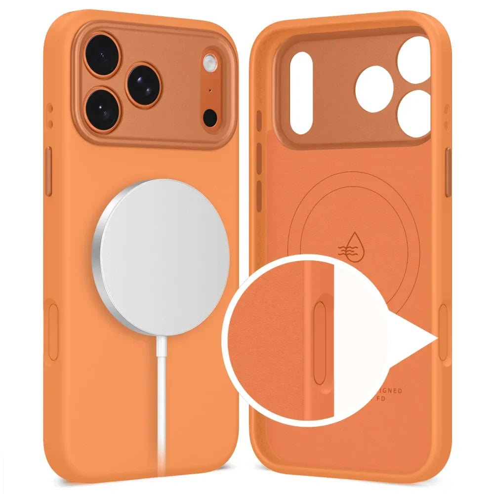 Tech - Protect iPhone 17 Pro - Uniq MagSafe - Θήκη Σιλικόνης - Cosmic Orange