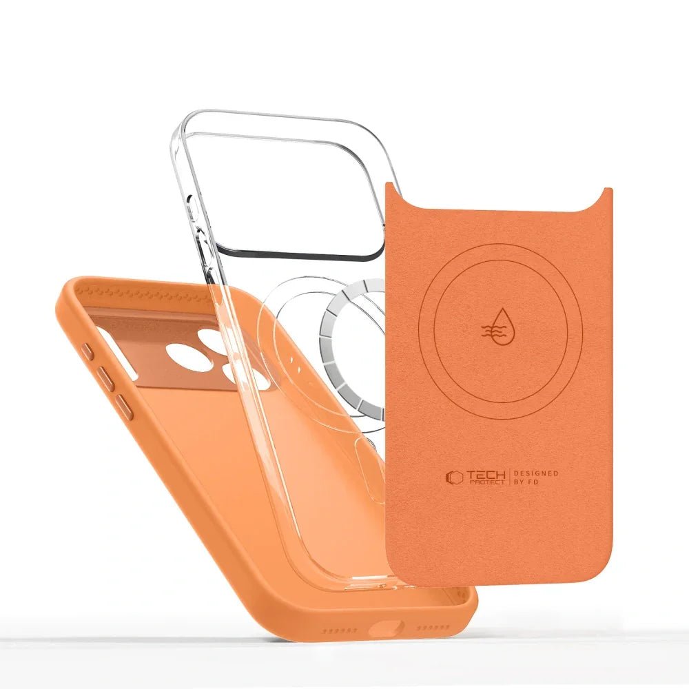 Tech - Protect iPhone 17 Pro - Uniq MagSafe - Θήκη Σιλικόνης - Cosmic Orange