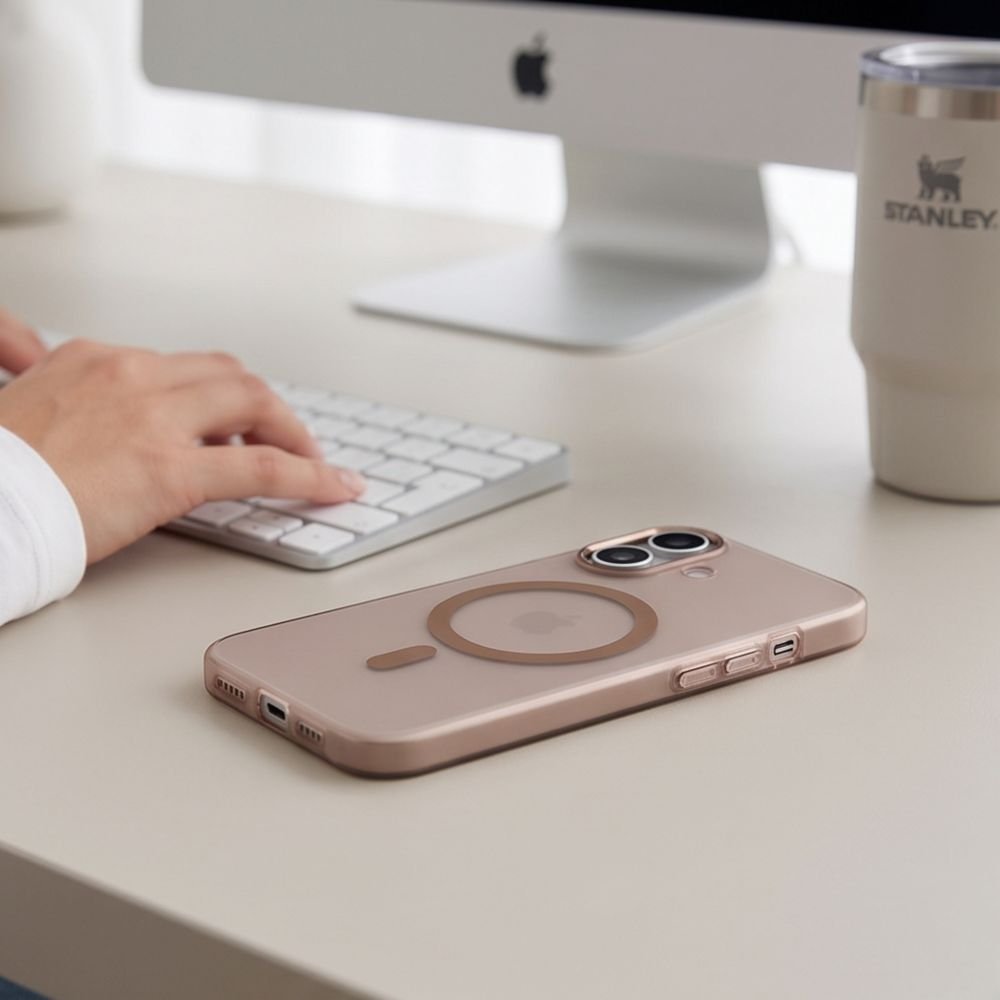 Tech-Protect iPhone 17 - Σκληρή Θήκη - MagZero MagSafe - Matte Desert Gold
