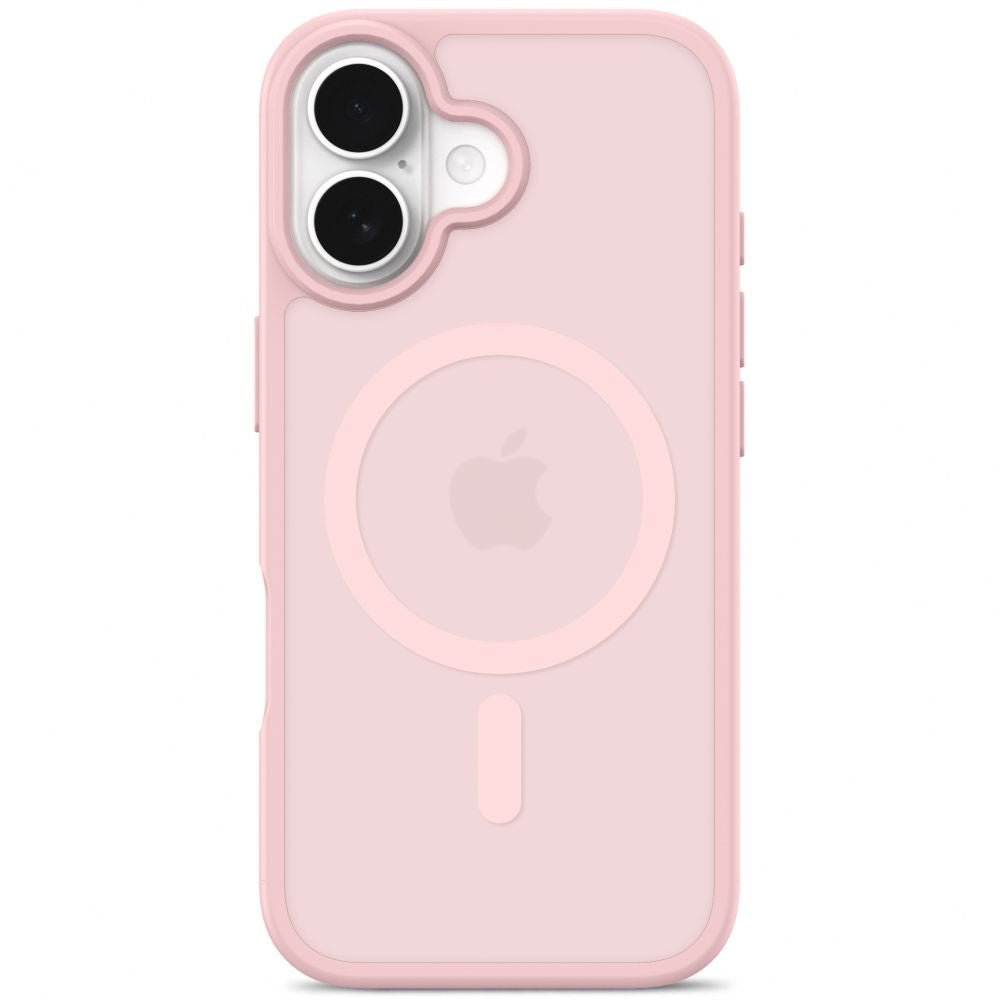 Tech-Protect iPhone 17 - Σκληρή Θήκη με Πλαίσιο Σιλικόνης και MagSafe - BasicMag - Matte Pink
