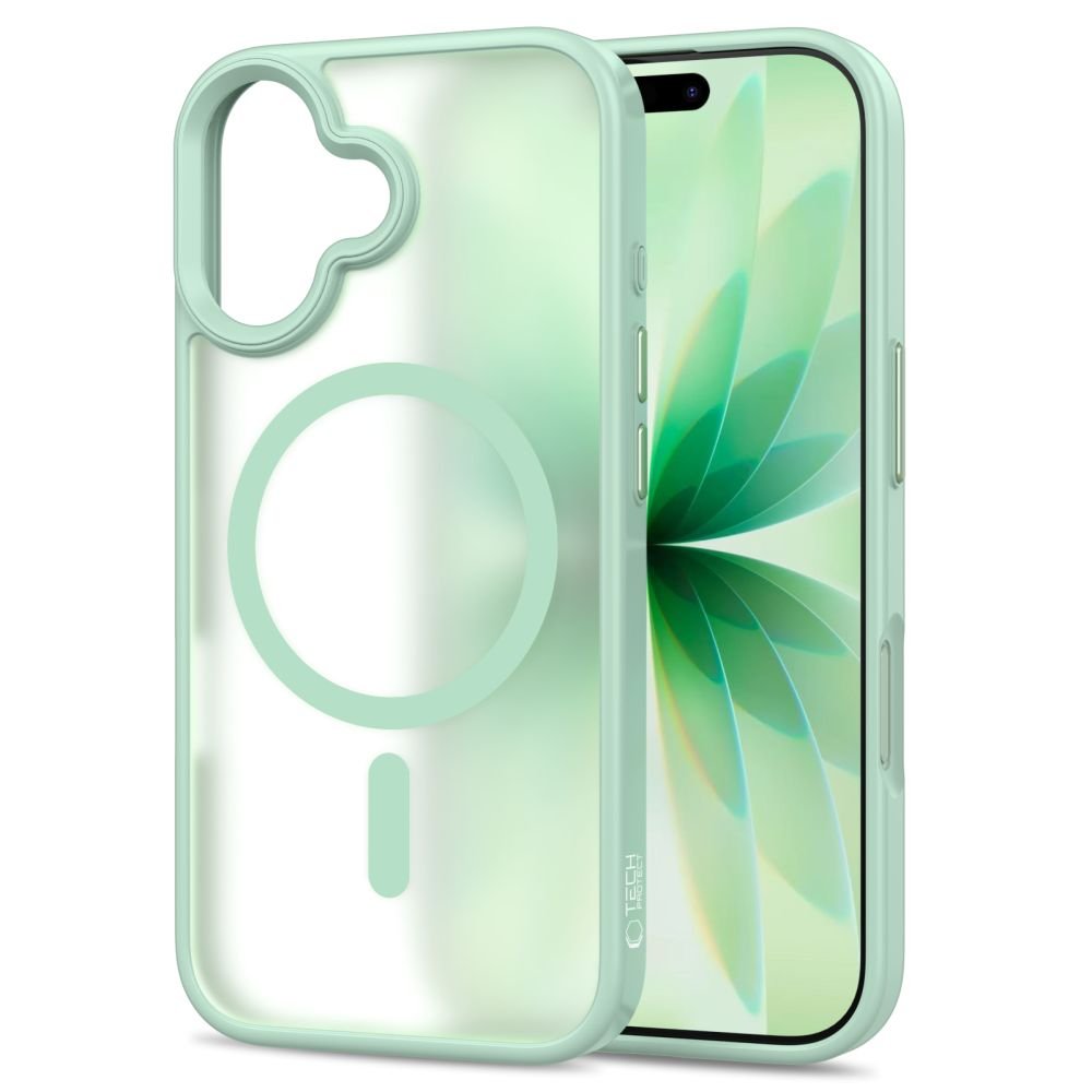 Tech - Protect iPhone 17 - Σκληρή Θήκη με Πλαίσιο Σιλικόνης - MagMat MagSafe - Matte Sage