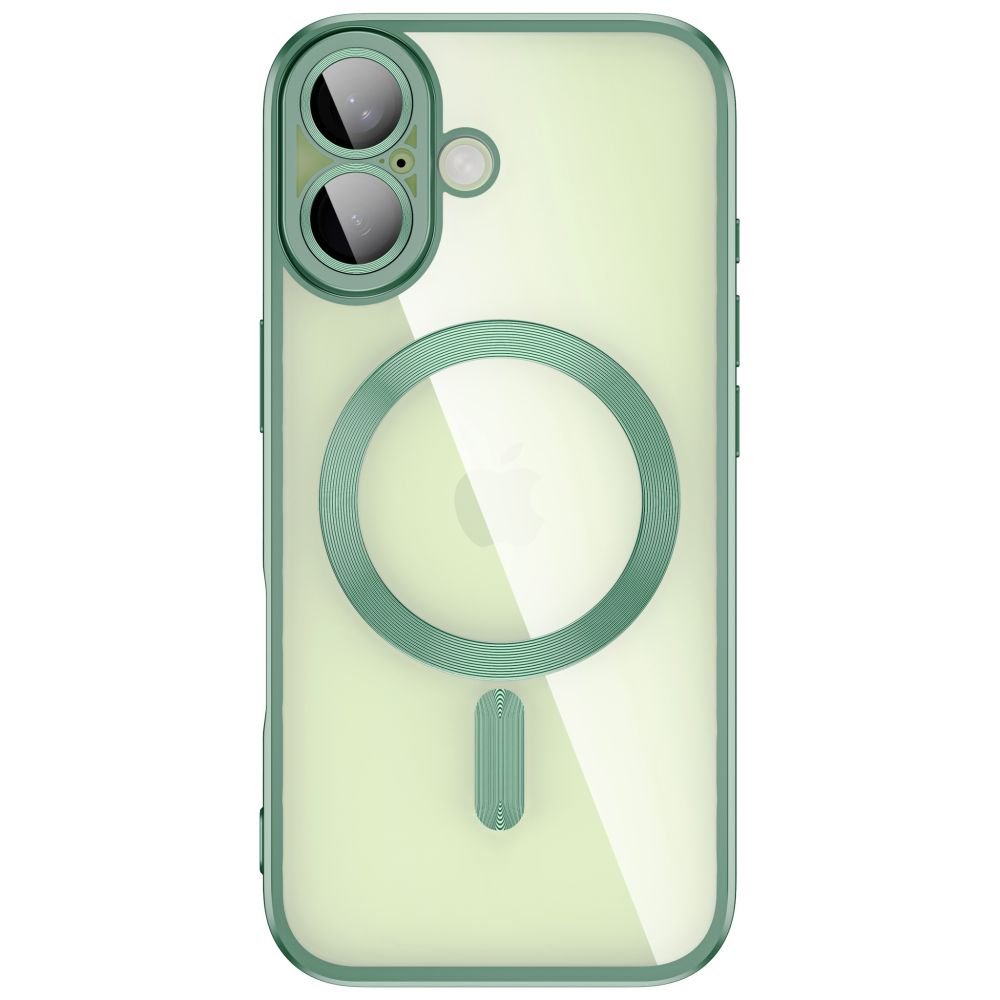 Tech-Protect iPhone 17 - Θήκη Σιλικόνης TPU με MagSafe - MagFlex - Διάφανη / Matte Sage