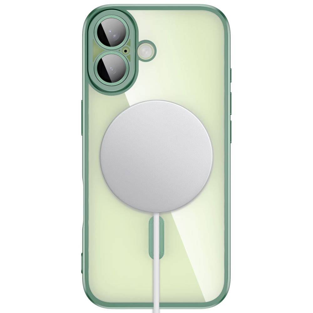 Tech-Protect iPhone 17 - Θήκη Σιλικόνης TPU με MagSafe - MagFlex - Διάφανη / Matte Sage