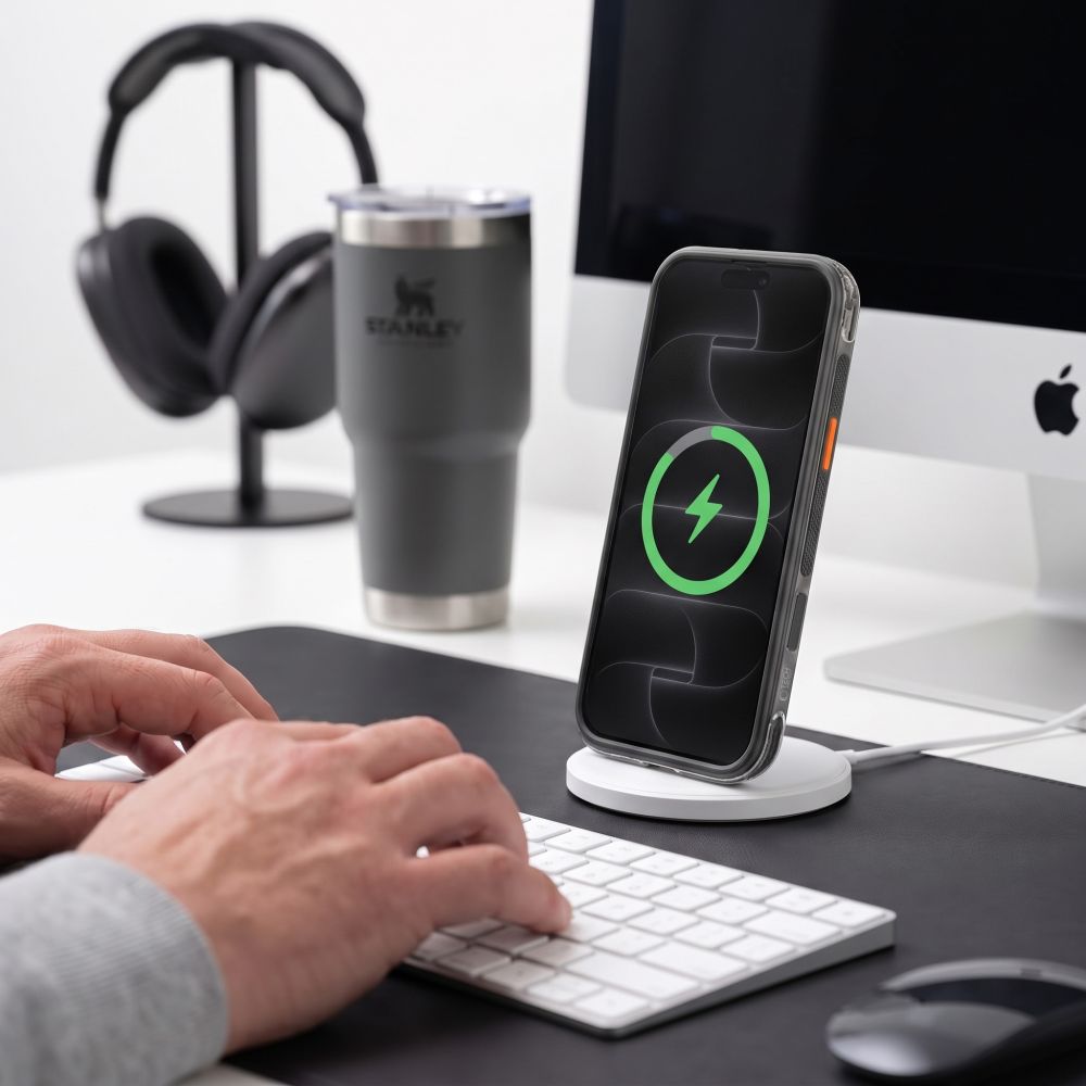 Tech-Protect iPhone 18 Pro / iPhone 17 Pro - Σκληρή Θήκη MagSafe με Πλαίσιο Σιλικόνης - MagAir CC - Matte Black