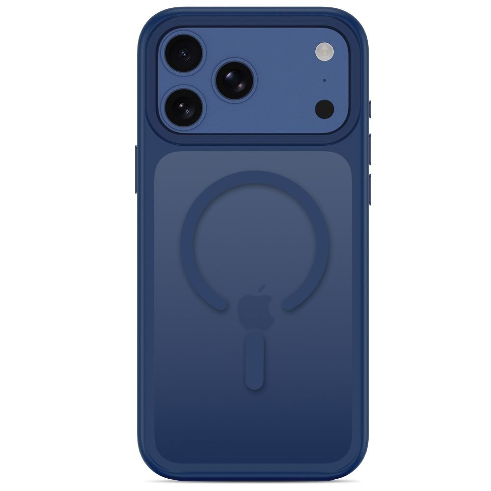 Tech-Protect iPhone 18 Pro / iPhone 17 Pro - Σκληρή Θήκη MagSafe με Πλαίσιο Σιλικόνης - MagMat CC - Matte Deep Blue