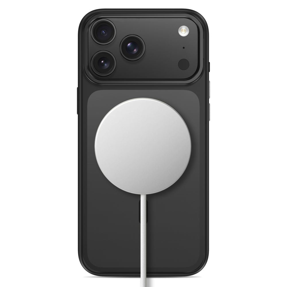 Tech-Protect iPhone 18 Pro / iPhone 17 Pro - Σκληρή Θήκη με Πλαίσιο Σιλικόνης και Stand MagSafe - Magstand CC - Matte Black