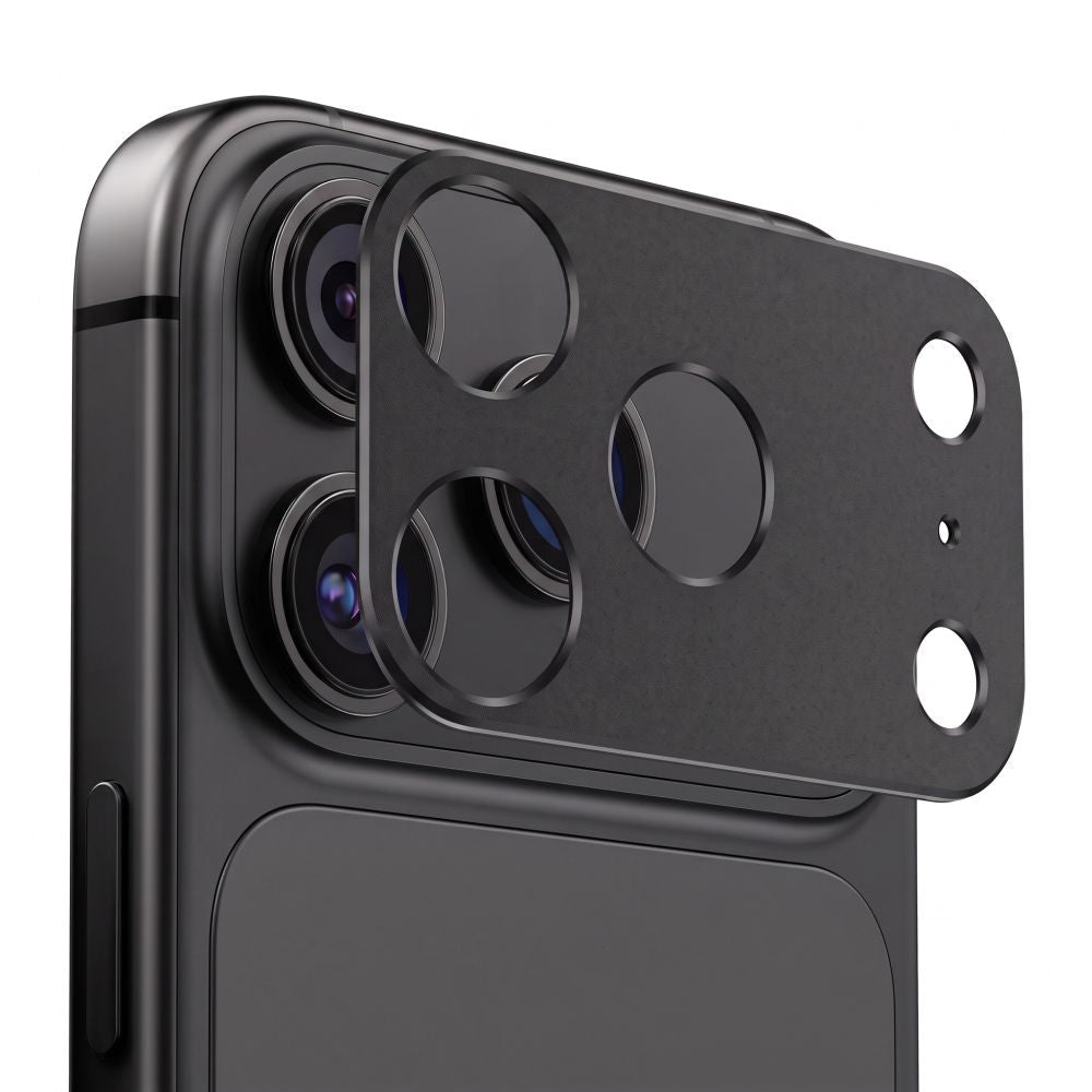 Tech-Protect iPhone 18 Pro Max - Camalloy Fit+ - Μεταλλικό Προστατευτικό για την Κάμερα - Black
