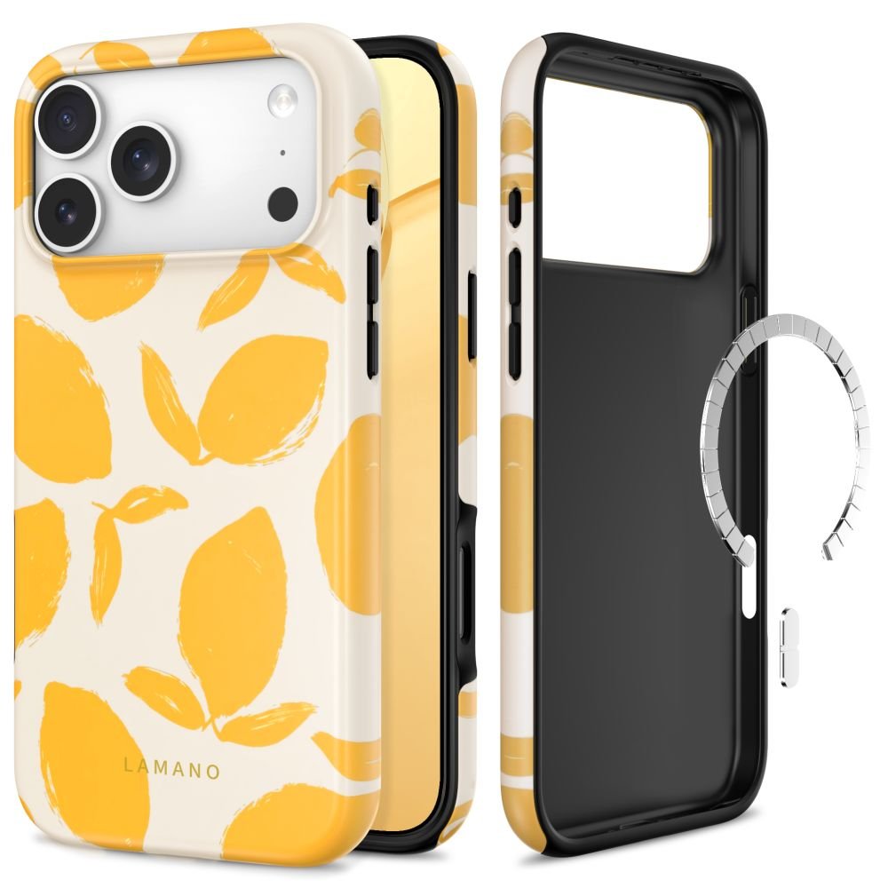 Tech-Protect iPhone 18 Pro Max / iPhone 17 Pro Max - Σκληρή Θήκη MagSafe - Lamano - Lemon Haze