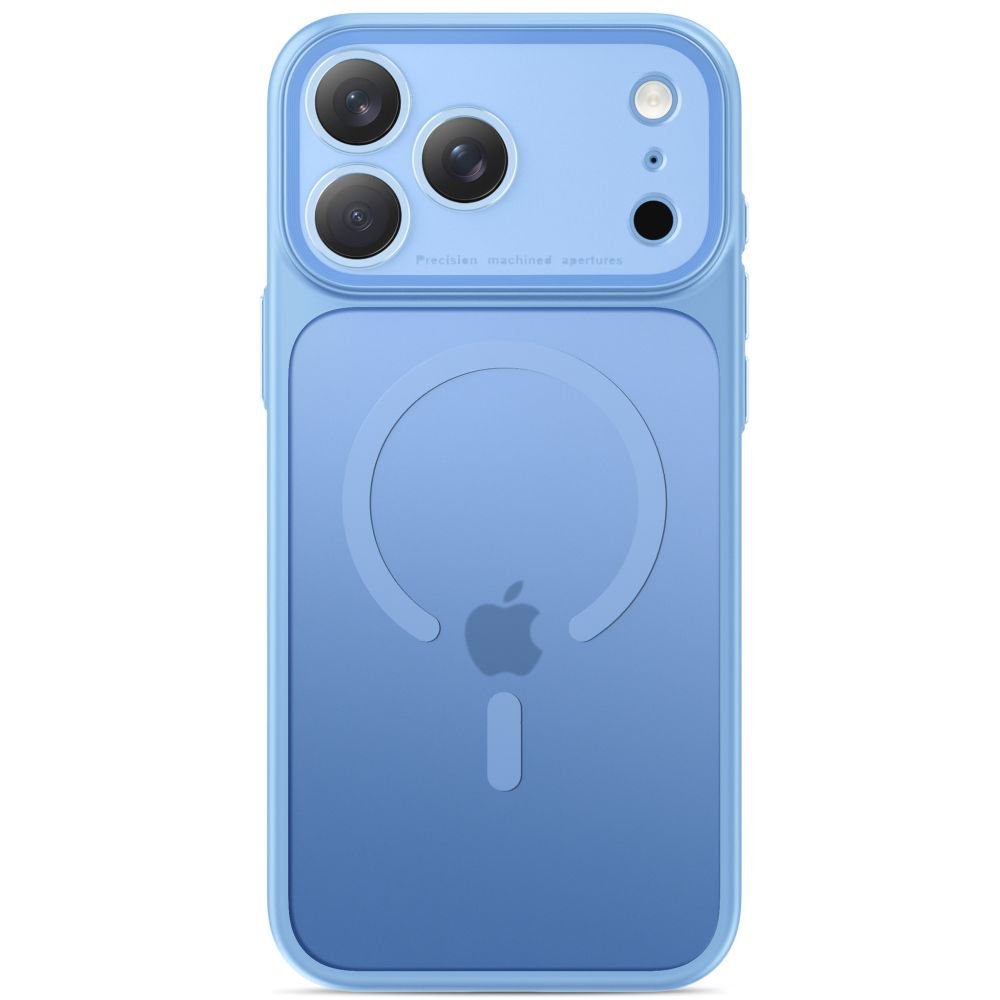 Tech-Protect iPhone 18 Pro Max / iPhone 17 Pro Max - Σκληρή Θήκη με Πλαίσιο Σιλικόνης και MagSafe - MagPrime MagSafe CC - Matte Light Blue