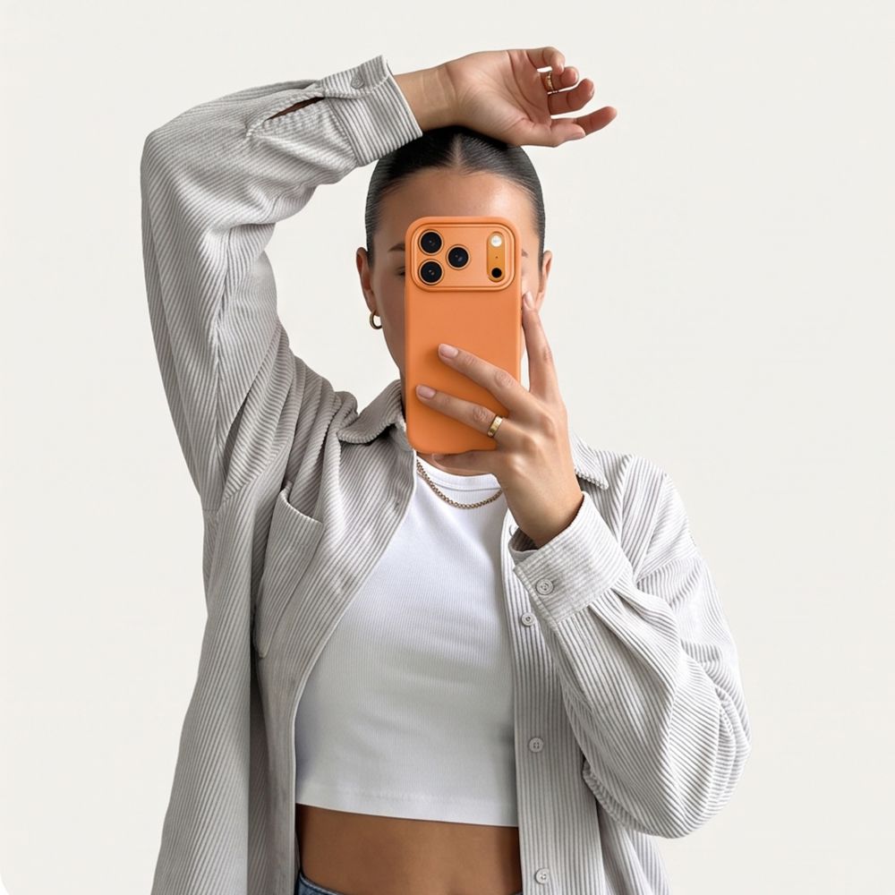Tech-Protect iPhone 18 Pro Max / iPhone 17 Pro Max - Σκληρή Θήκη με Πλαίσιο Σιλικόνης και MagSafe - Uniq MagSafe CC - Cosmic Orange