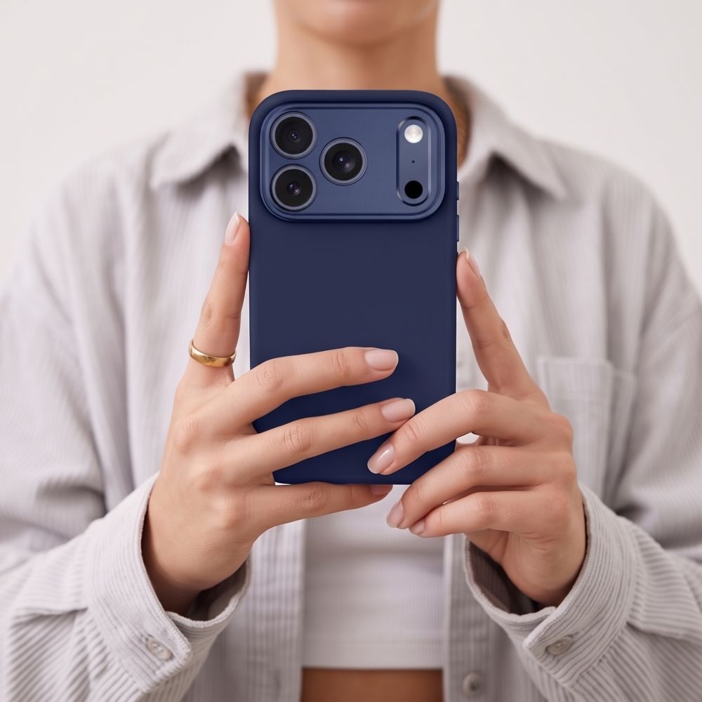 Tech-Protect iPhone 18 Pro Max / iPhone 17 Pro Max - Σκληρή Θήκη με Πλαίσιο Σιλικόνης και MagSafe - Uniq MagSafe CC - Deep Blue