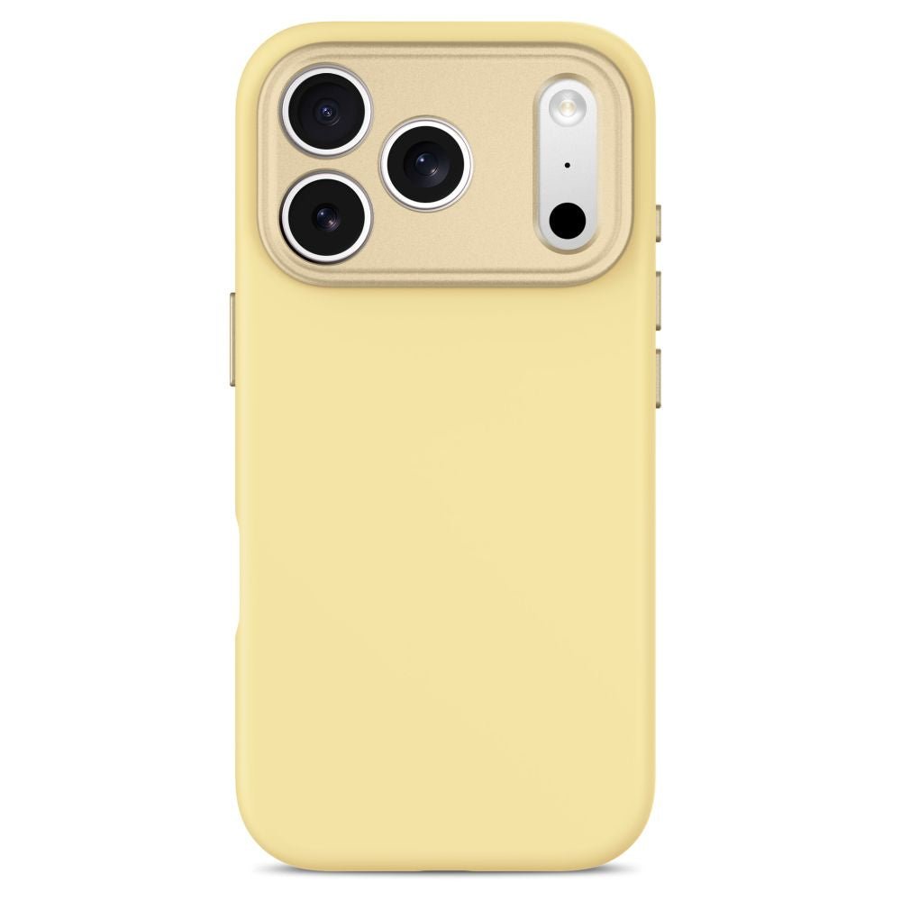 Tech-Protect iPhone 18 Pro Max / iPhone 17 Pro Max - Σκληρή Θήκη με Πλαίσιο Σιλικόνης και MagSafe - Uniq MagSafe CC - Mellow Yellow
