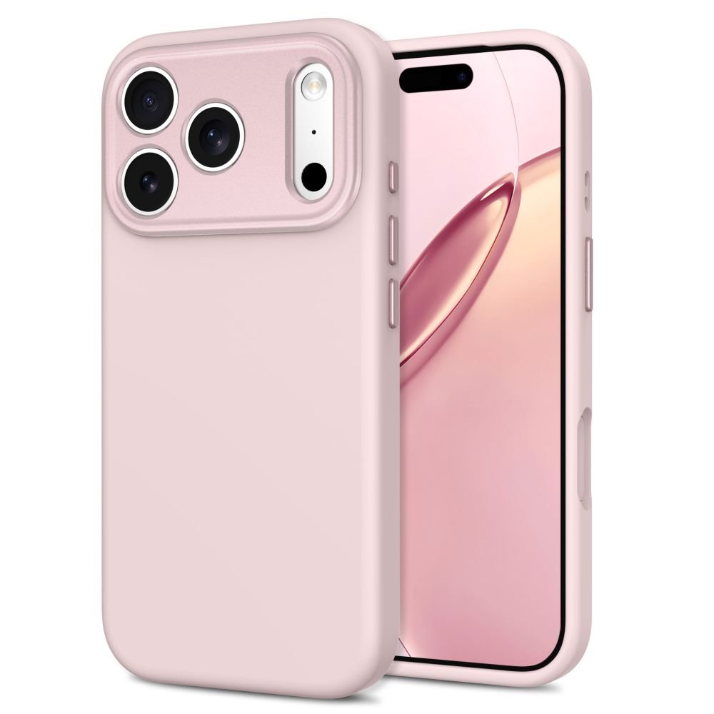 Tech-Protect iPhone 18 Pro Max / iPhone 17 Pro Max - Σκληρή Θήκη με Πλαίσιο Σιλικόνης και MagSafe - Uniq MagSafe CC - Soft Pink