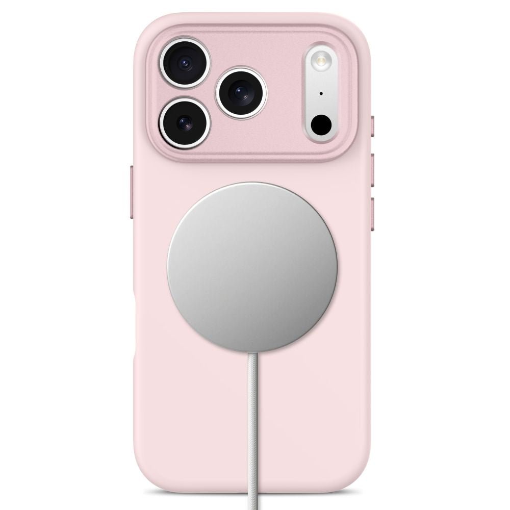 Tech-Protect iPhone 18 Pro Max / iPhone 17 Pro Max - Σκληρή Θήκη με Πλαίσιο Σιλικόνης και MagSafe - Uniq MagSafe CC - Soft Pink