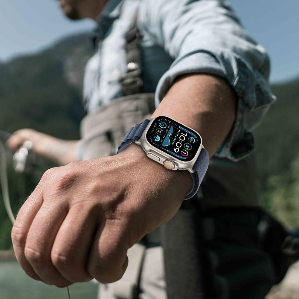 Tech - Protect Λουράκι Apple Watch 8/9/10/11 - SE (1/2/3) - Ultra (1/2/3) – 44/45/46/49mm Nylon Pro - Navy / Blue