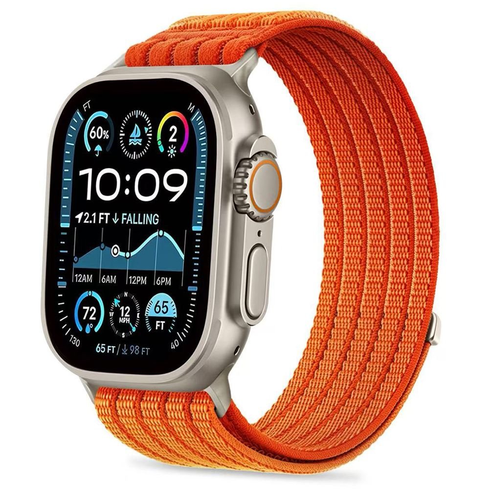 Tech-Protect Λουράκι Apple Watch 8/9/10/11/12 - SE (1/2/3) - Ultra (1/2/3/4) - 44/45/46/49mm Nylon Sport - Orange