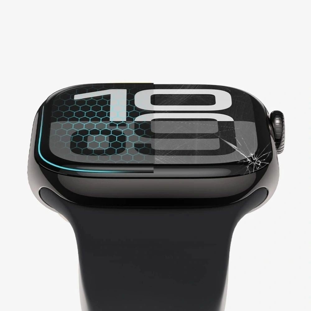 Tech - Protect Προστασία Οθόνης Apple Watch 4 / 5 / 6 / SE (1/2/3) - 40mm - Αντιχαρακτικό Γυαλί Οθόνης 7H - Glass Flex Plus - 2 Τεμάχια - Black