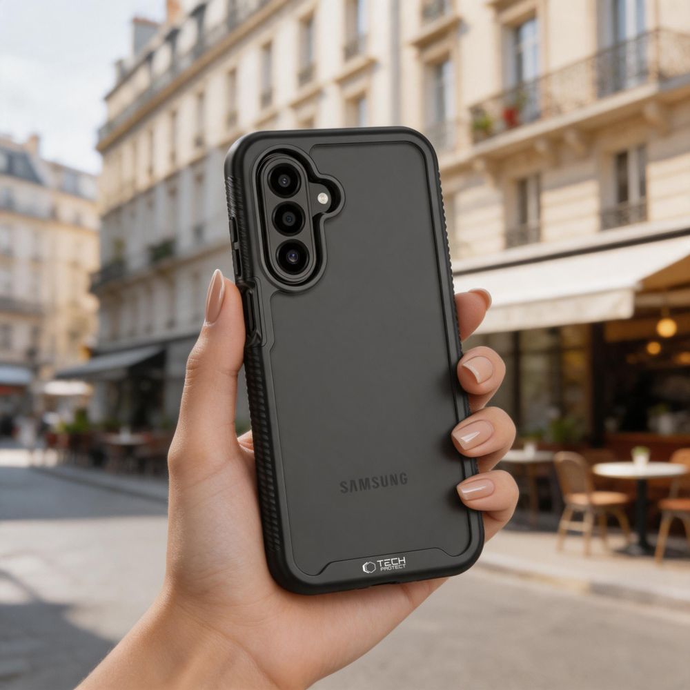 Tech-Protect Samsung Galaxy A27 5G / A37 5G / A36 5G / A56 5G - Θήκη Full Body - Defense - Matte Black