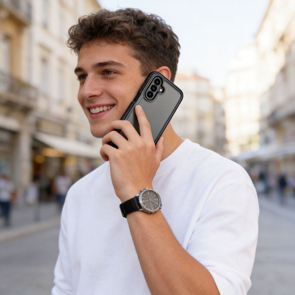 Tech-Protect Samsung Galaxy A27 5G / A37 5G / A36 5G / A56 5G - Θήκη Full Body - Defense - Matte Black