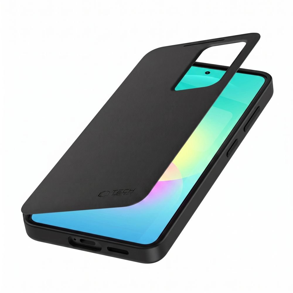 Tech-Protect Samsung Galaxy A27 5G - Θήκη Βιβλίο με Θέση για 1 Κάρτα - Smart Wallet - Matte Black