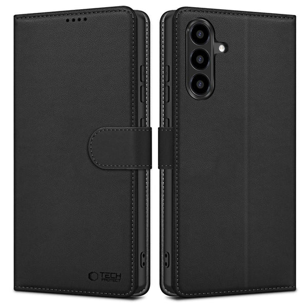 Tech - Protect Samsung Galaxy A27 5G - Θήκη Πορτοφόλι Stand από Δερματίνη - Wallet - Black