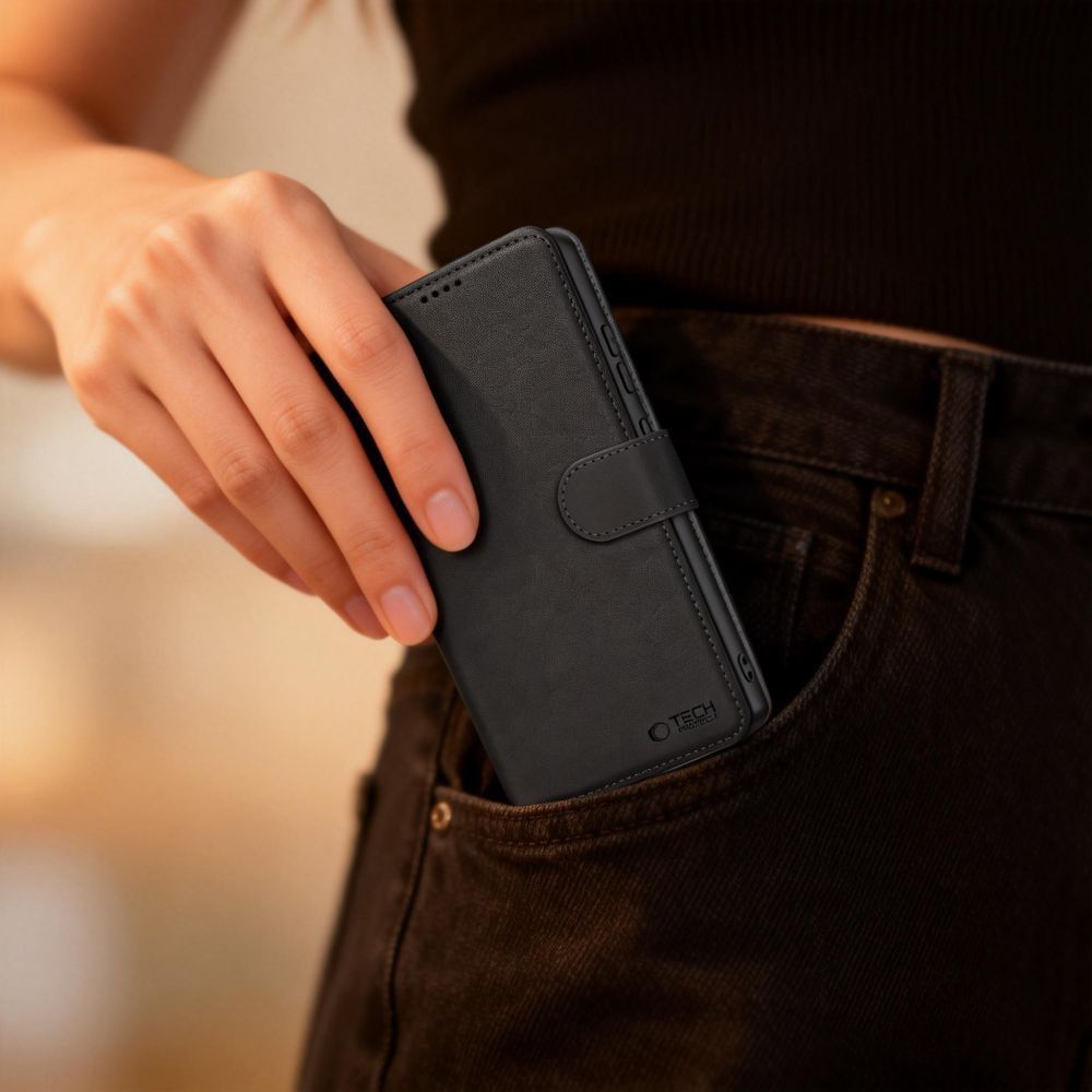 Tech - Protect Samsung Galaxy A27 5G - Θήκη Πορτοφόλι Stand από Δερματίνη - Wallet - Black