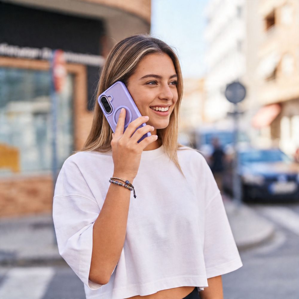Tech - Protect Samsung Galaxy A36 / A56 / A37 5G - Σκληρή Θήκη με Πλαίσιο Σιλικόνης και MagSafe - MagMat MagSafe - Matte Lilac