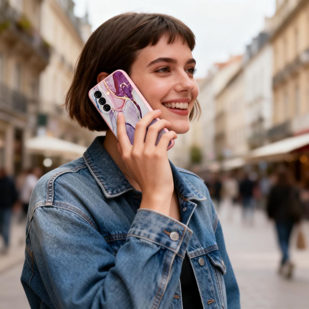 Tech - Protect Samsung Galaxy A37 5G - Θήκη Σιλικόνης - Icon - Marble