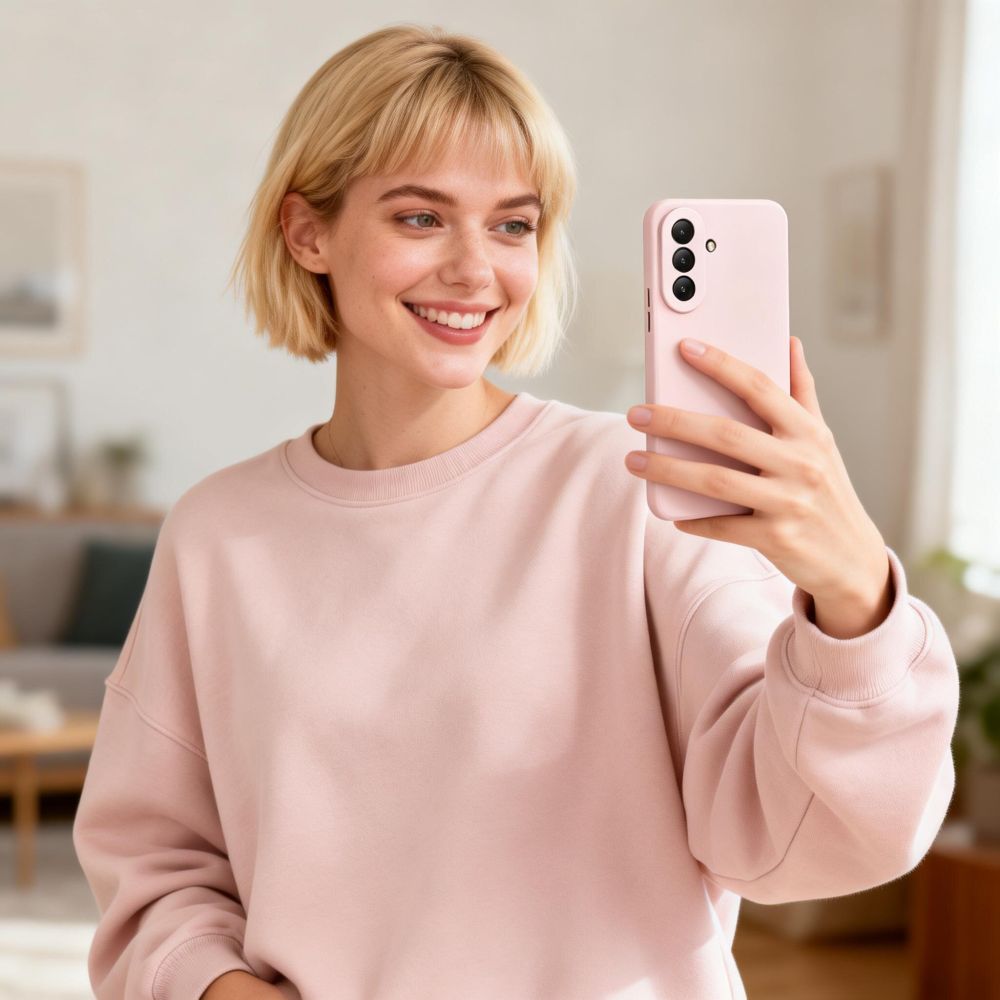 Tech - Protect Samsung Galaxy A37 5G - Θήκη Σιλικόνης - Icon - Pink