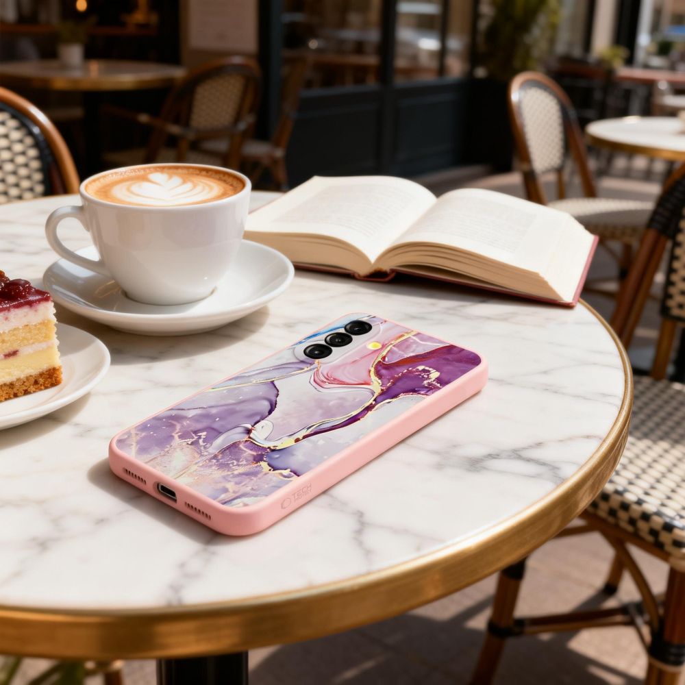 Tech - Protect Samsung Galaxy A57 5G - Θήκη Σιλικόνης - Icon - Marble