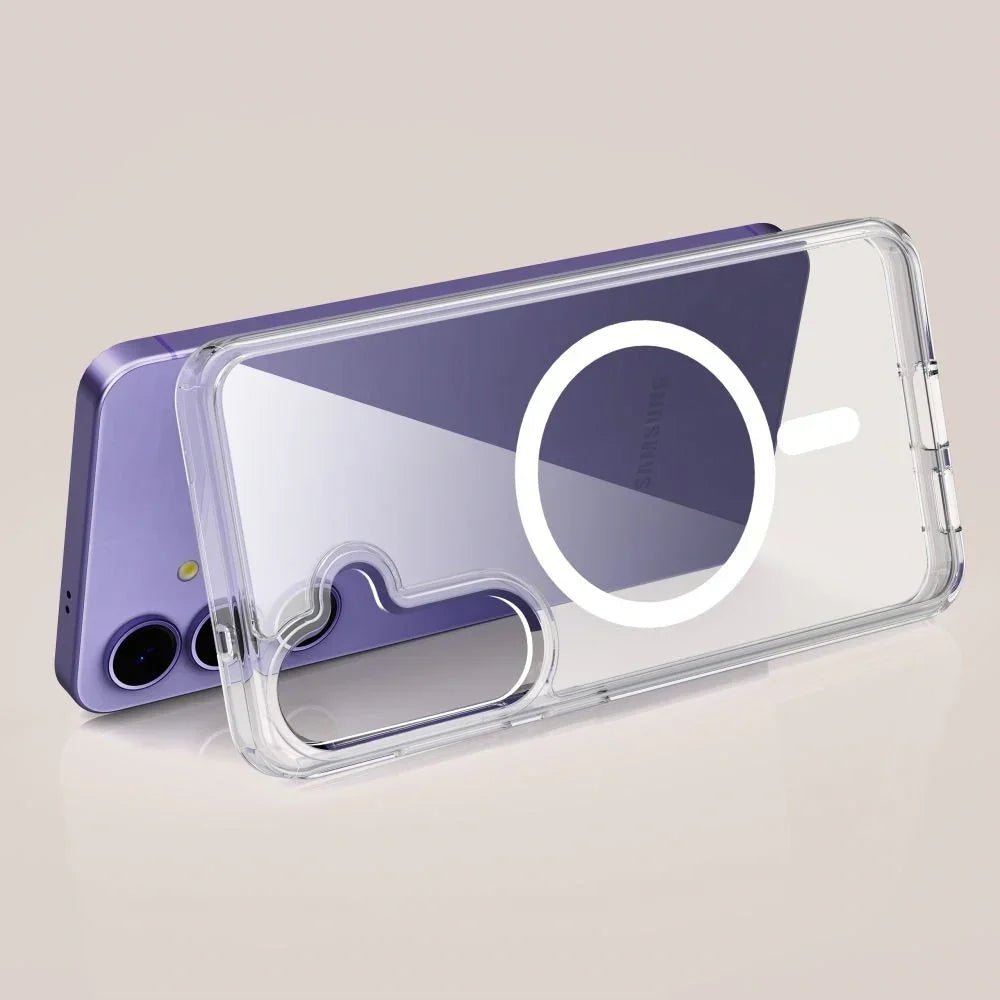 Tech - Protect Samsung Galaxy S25 FE - Flexair Hybrid MagSafe - Σκληρή Θήκη με Πλαίσιο Σιλικόνης και MagSafe - Διάφανη