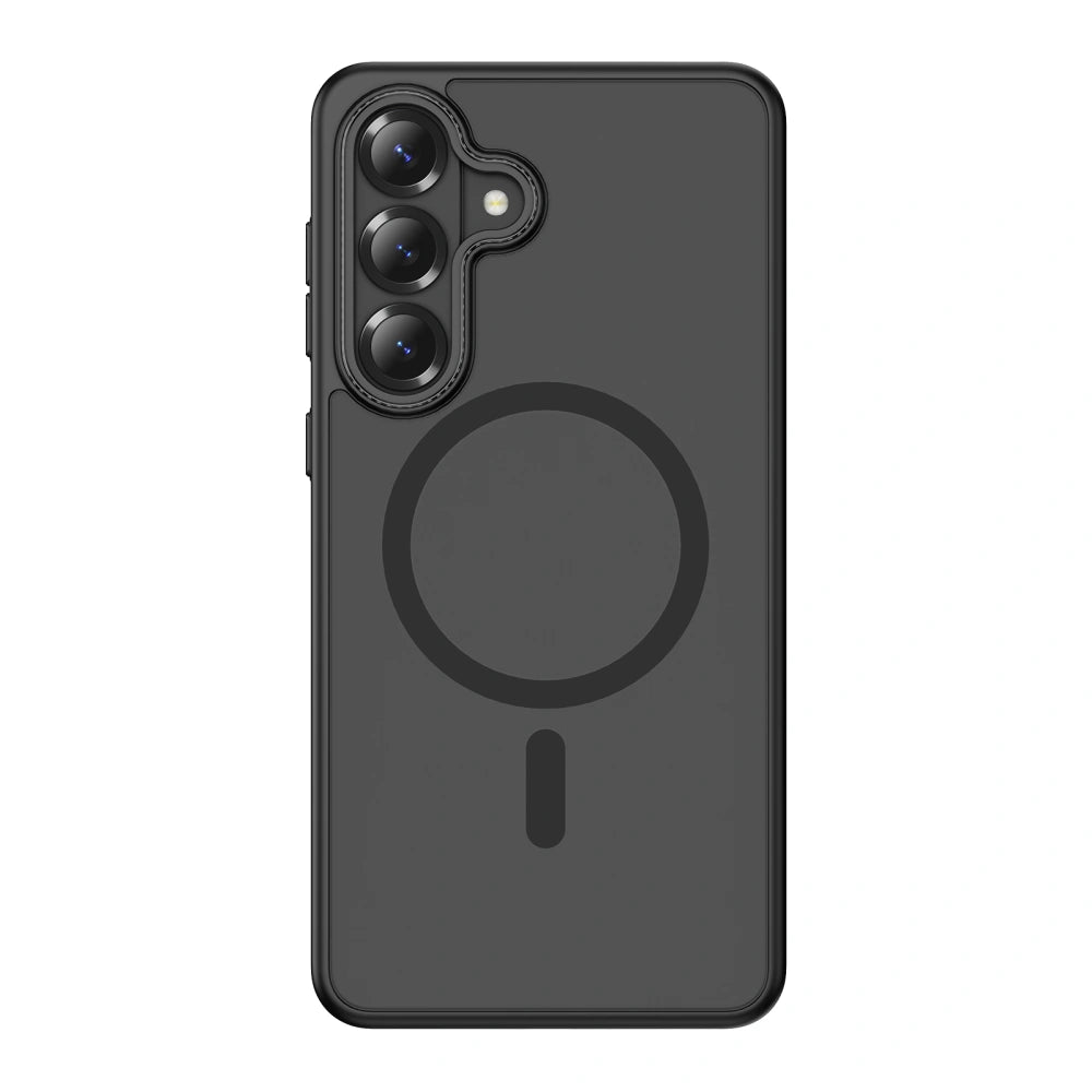 Tech - Protect Samsung Galaxy S26 Plus - Σκληρή Θήκη με Πλαίσιο Σιλικόνης και MagSafe - MagCam - Matte Black