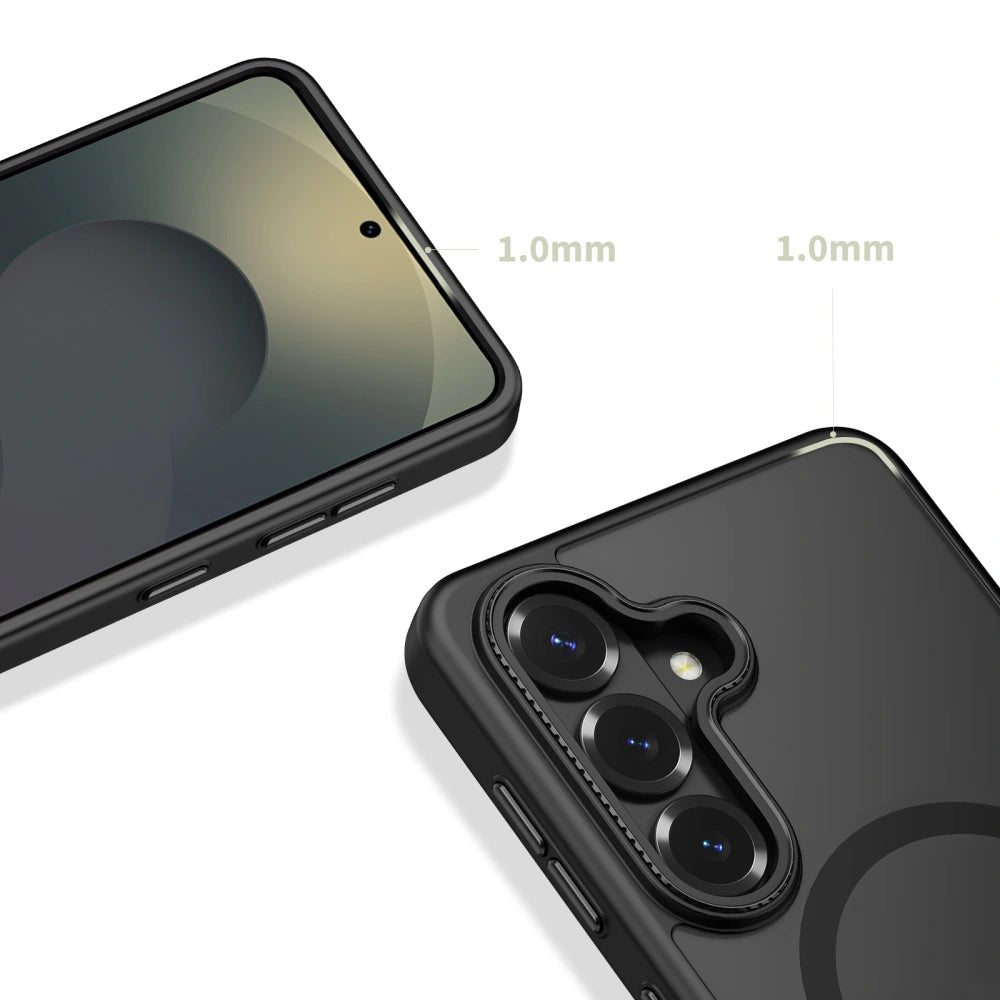 Tech - Protect Samsung Galaxy S26 Plus - Σκληρή Θήκη με Πλαίσιο Σιλικόνης και MagSafe - MagCam - Matte Black
