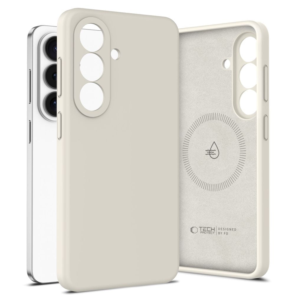 Tech - Protect Samsung Galaxy S26 Plus - Θήκη Σιλικόνης - Silicone MagSafe - Cosmic Latte