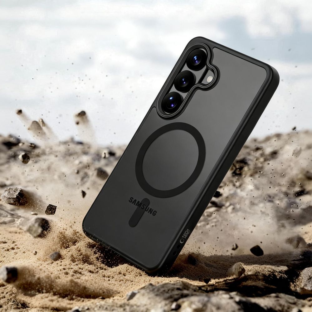 Tech - Protect Samsung Galaxy S26 - Σκληρή Θήκη με Πλαίσιο Σιλικόνης - MagMat MagSafe - Matte Black