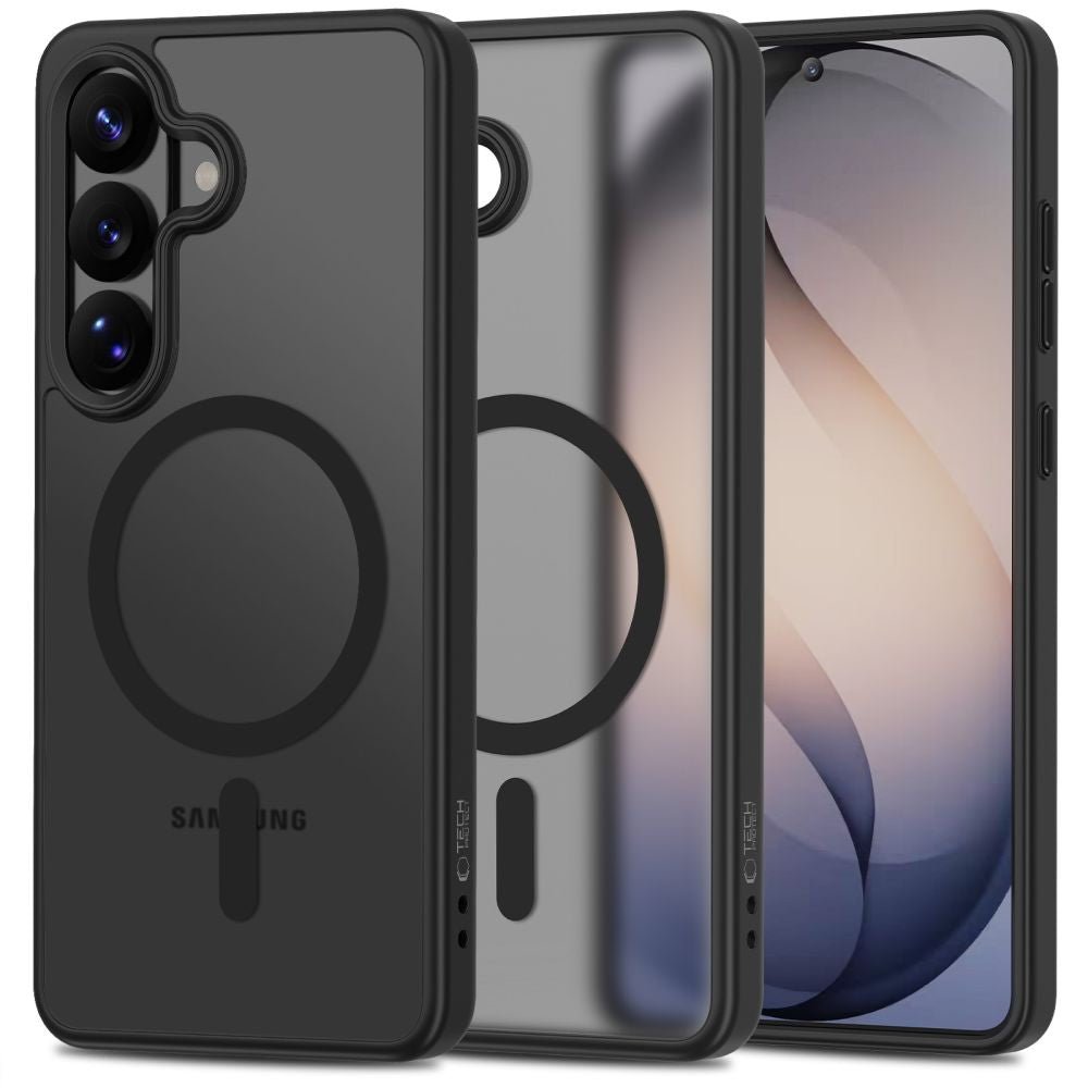 Tech - Protect Samsung Galaxy S26 - Σκληρή Θήκη με Πλαίσιο Σιλικόνης - MagMat MagSafe - Matte Black