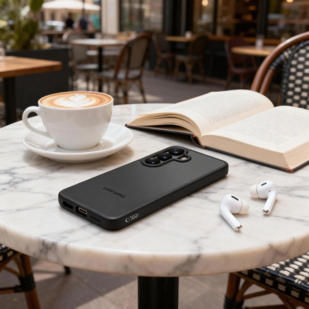 Tech - Protect Samsung Galaxy S26 - Σκληρή Θήκη με Πλαίσιο Σιλικόνης - MagMat - Matte Black