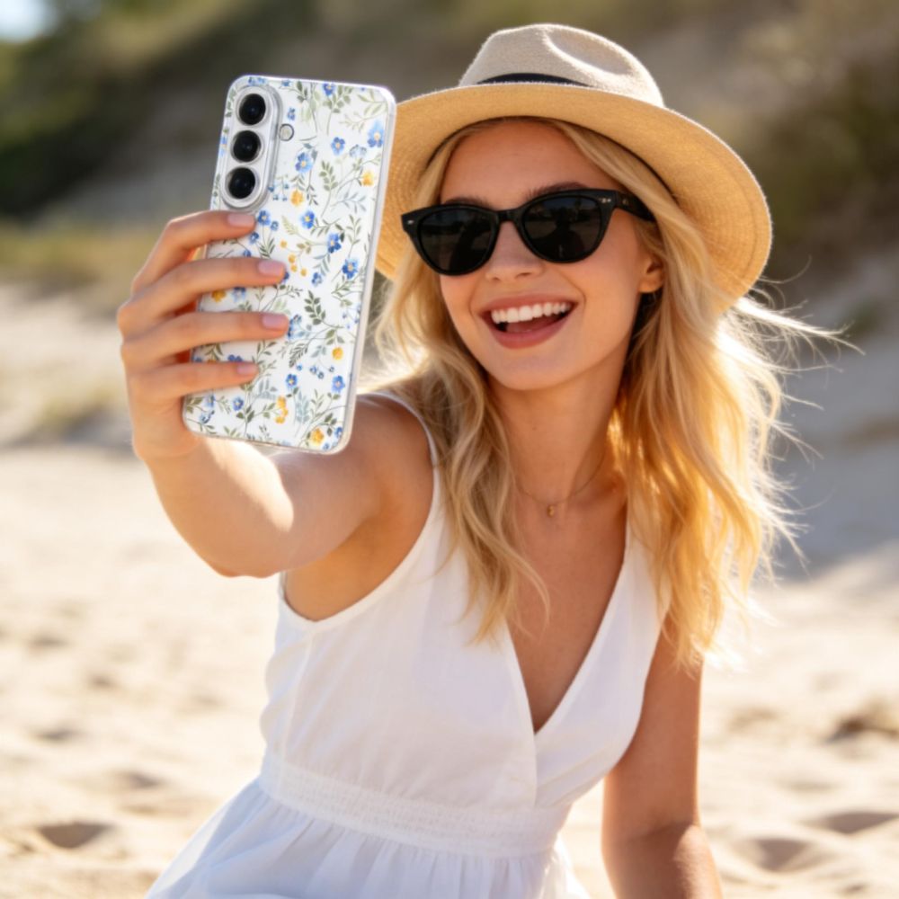 Tech - Protect Samsung Galaxy S26 - Θήκη Σιλικόνης - Flexair - Spring Flowers
