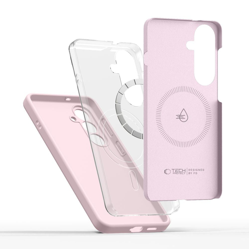 Tech - Protect Samsung Galaxy S26 - Θήκη Σιλικόνης - Silicone MagSafe - Pink Pearl
