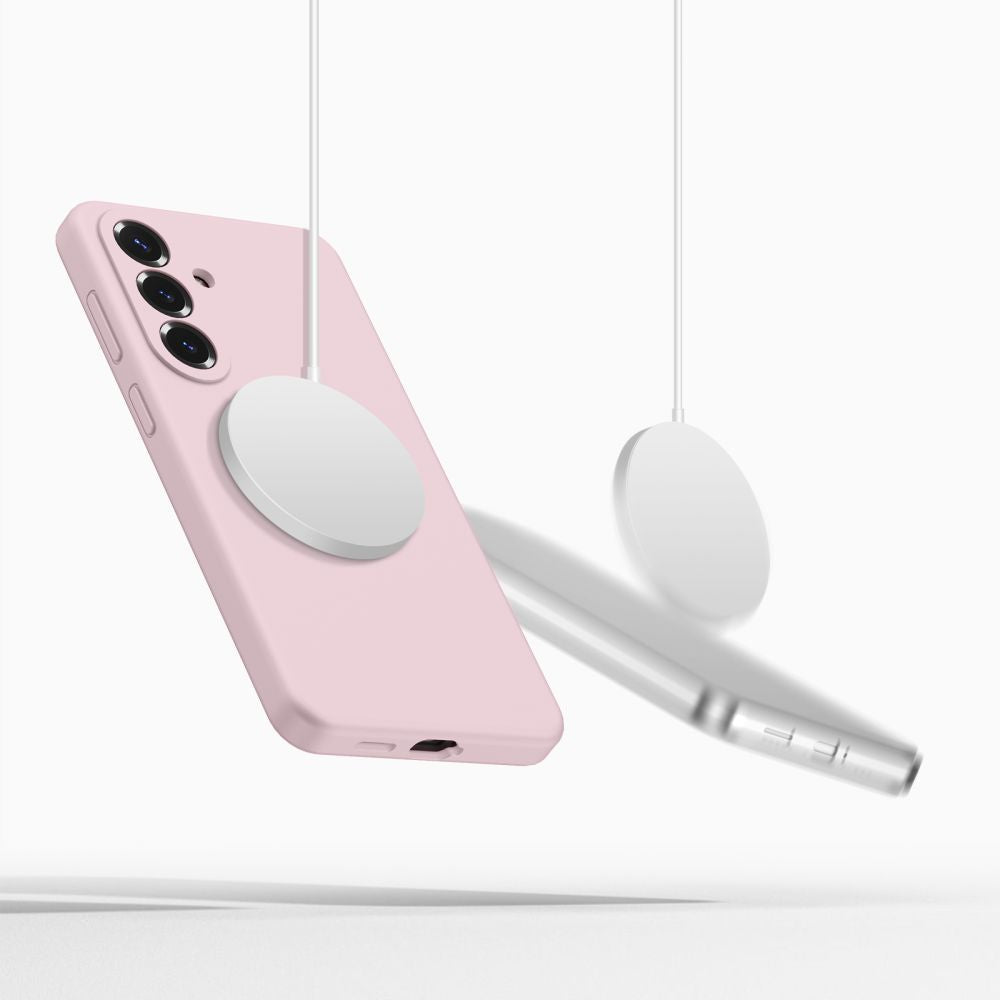 Tech - Protect Samsung Galaxy S26 - Θήκη Σιλικόνης - Silicone MagSafe - Pink Pearl