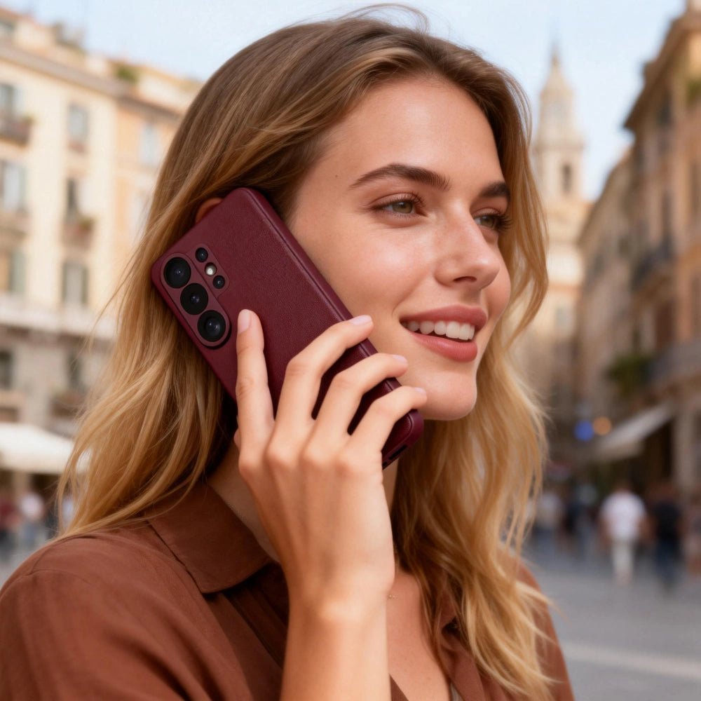 Tech - Protect Samsung Galaxy S26 Ultra - Θήκη Βιβλίο με Θέση για 1 Κάρτα - Smart Wallet - Mulberry
