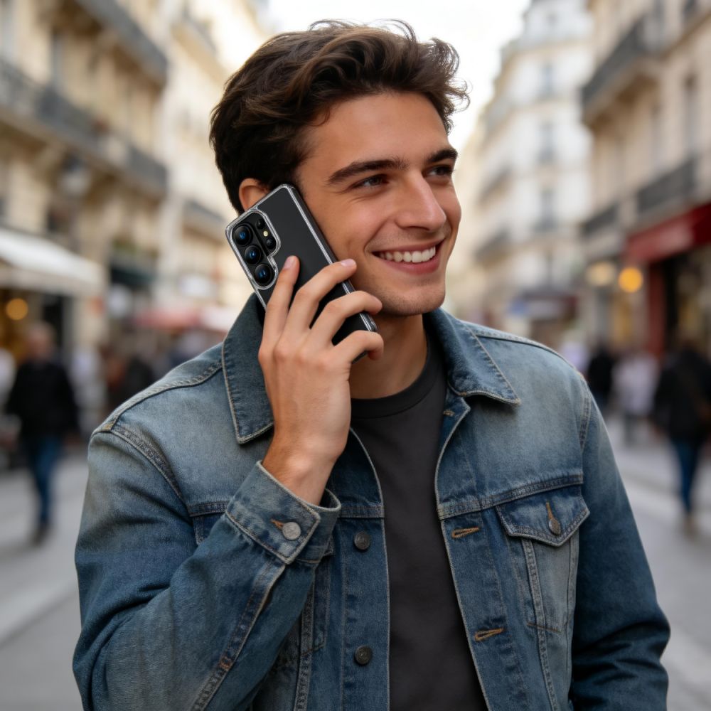 Tech - Protect Samsung Galaxy S26 Ultra - Σκληρή Θήκη με Πλαίσιο Σιλικόνης - Flexair Hybrid - Clear