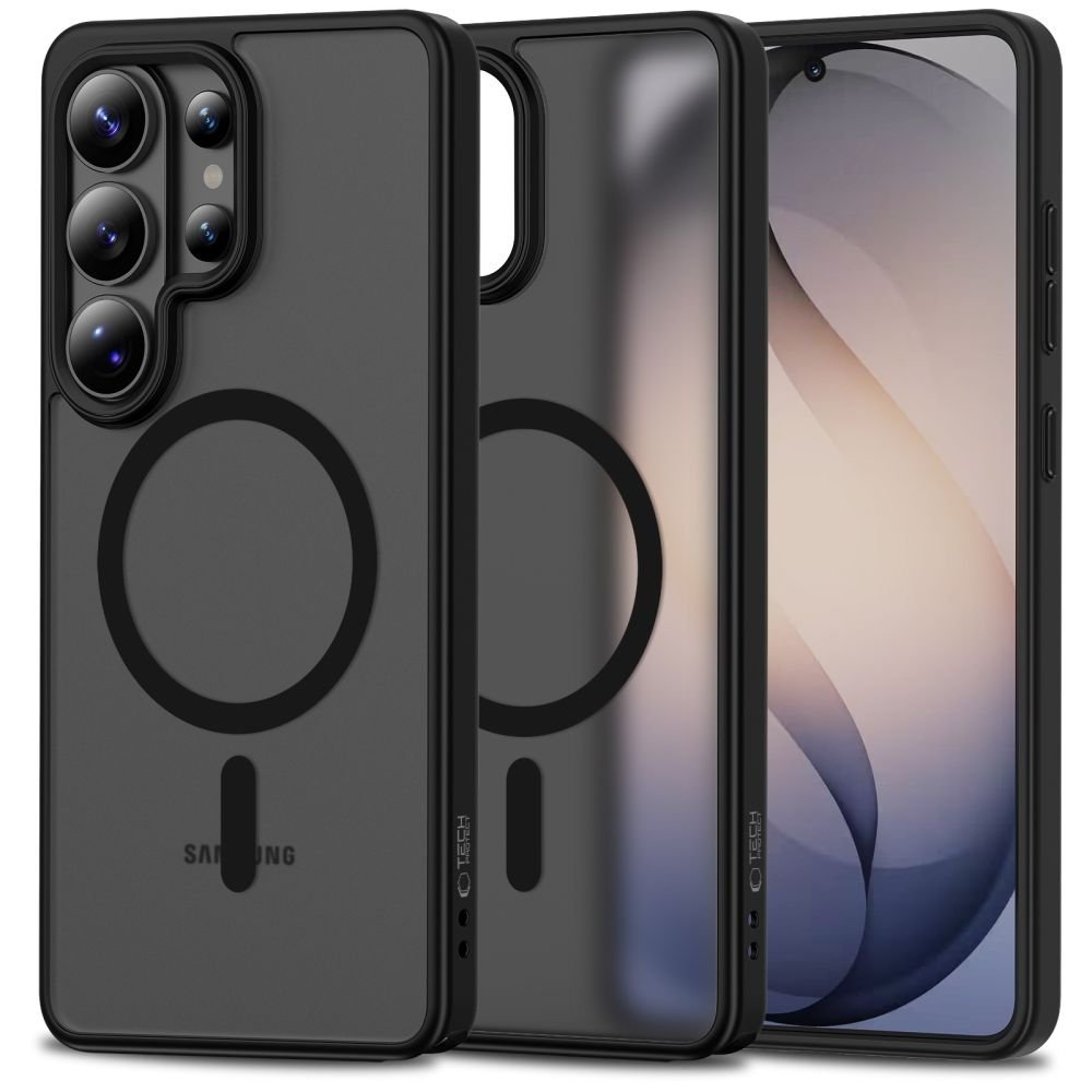 Tech - Protect Samsung Galaxy S26 Ultra - Σκληρή Θήκη με Πλαίσιο Σιλικόνης και MagSafe - MagMat MagSafe - Matte Black