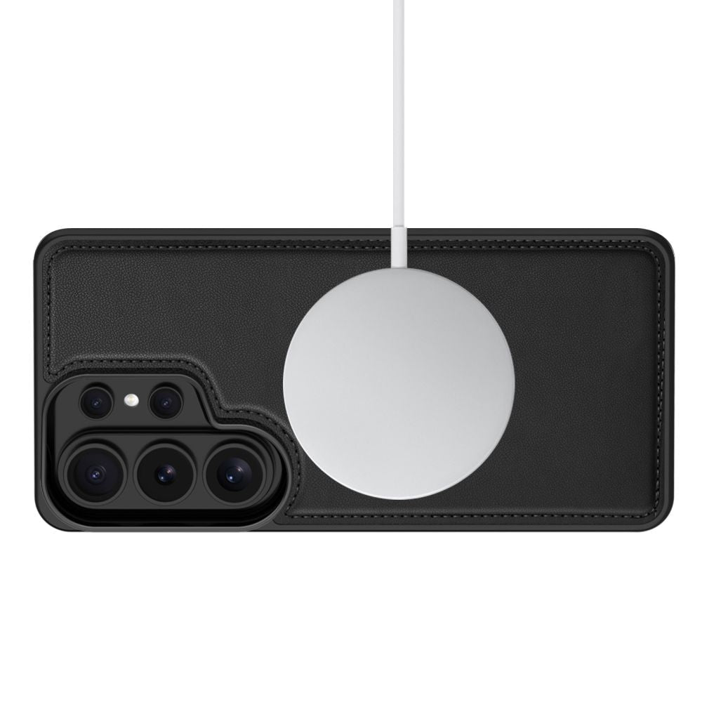 Tech - Protect Samsung Galaxy S26 Ultra Θήκη Πορτοφόλι Stand από Δερματίνη με Αποσπώμενη θήκη MagSafe - Matte Black