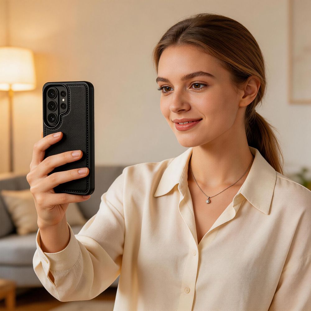 Tech - Protect Samsung Galaxy S26 Ultra Θήκη Πορτοφόλι Stand από Δερματίνη με Αποσπώμενη θήκη MagSafe - Matte Black