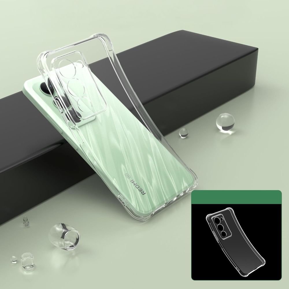 Tech - Protect Xiaomi Redmi 15 4G / 5G - Θήκη Σιλικόνης - Flexair - Clear