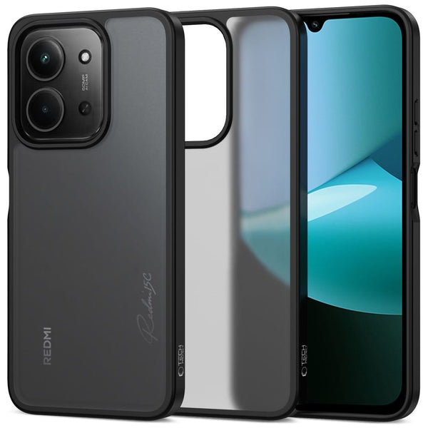 Tech - Protect Xiaomi Redmi 15C 5G / Poco C85 5G - Σκληρή Θήκη με Πλαίσιο Σιλικόνης - MagMat - Matte Black