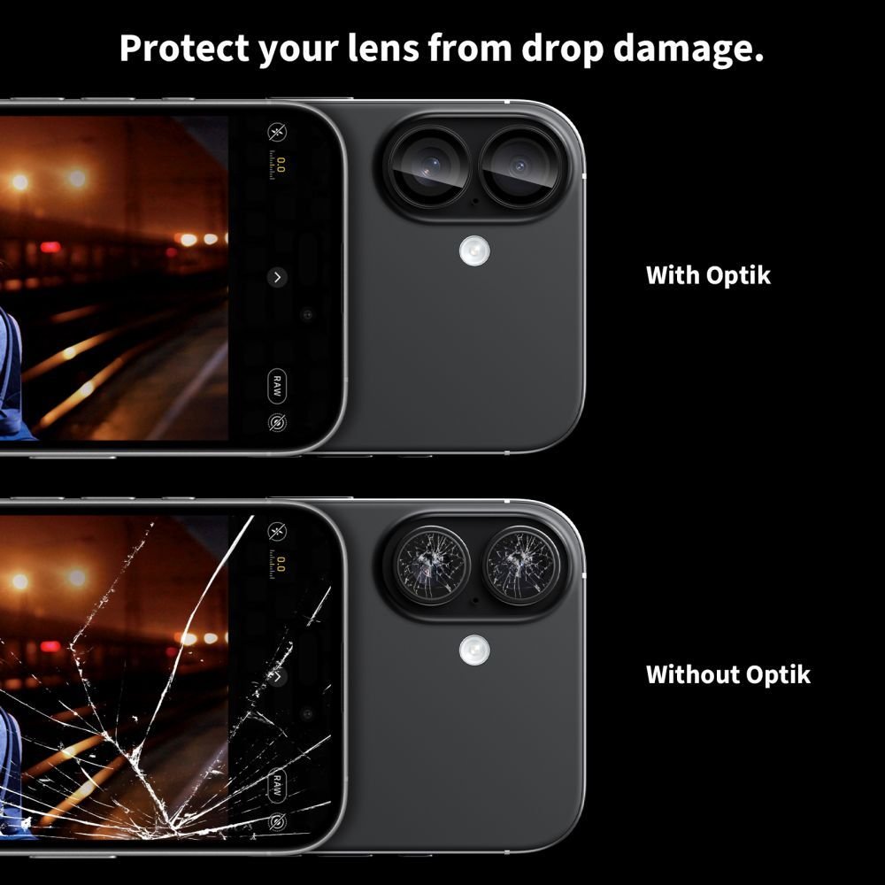 Tech - Protect Xiaomi Redmi Note 15 Pro 5G / 15 Pro Plus 5G / Poco M8 Pro 5G - Αντιχαρακτικό Γυαλί για την Κάμερα - Camring Fit+ - Black
