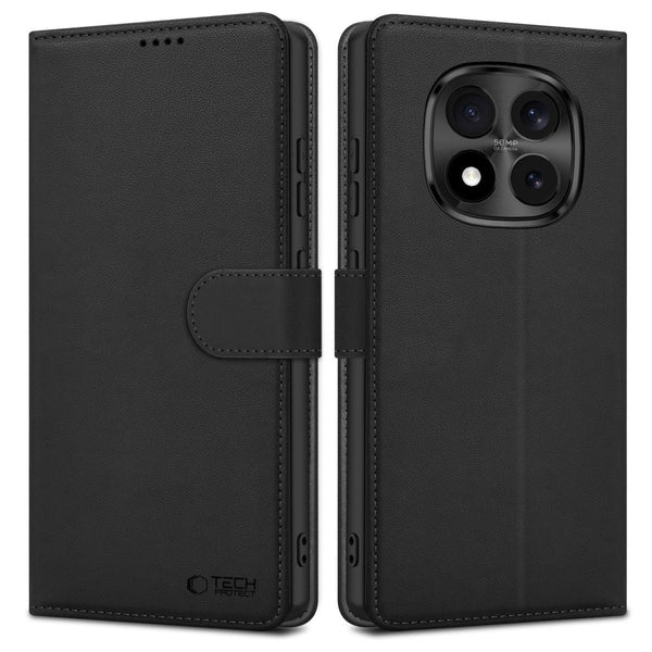 Tech - Protect Xiaomi Redmi Note 15 Pro 5G - Θήκη Πορτοφόλι Stand από Δερματίνη - Wallet - Matte Black